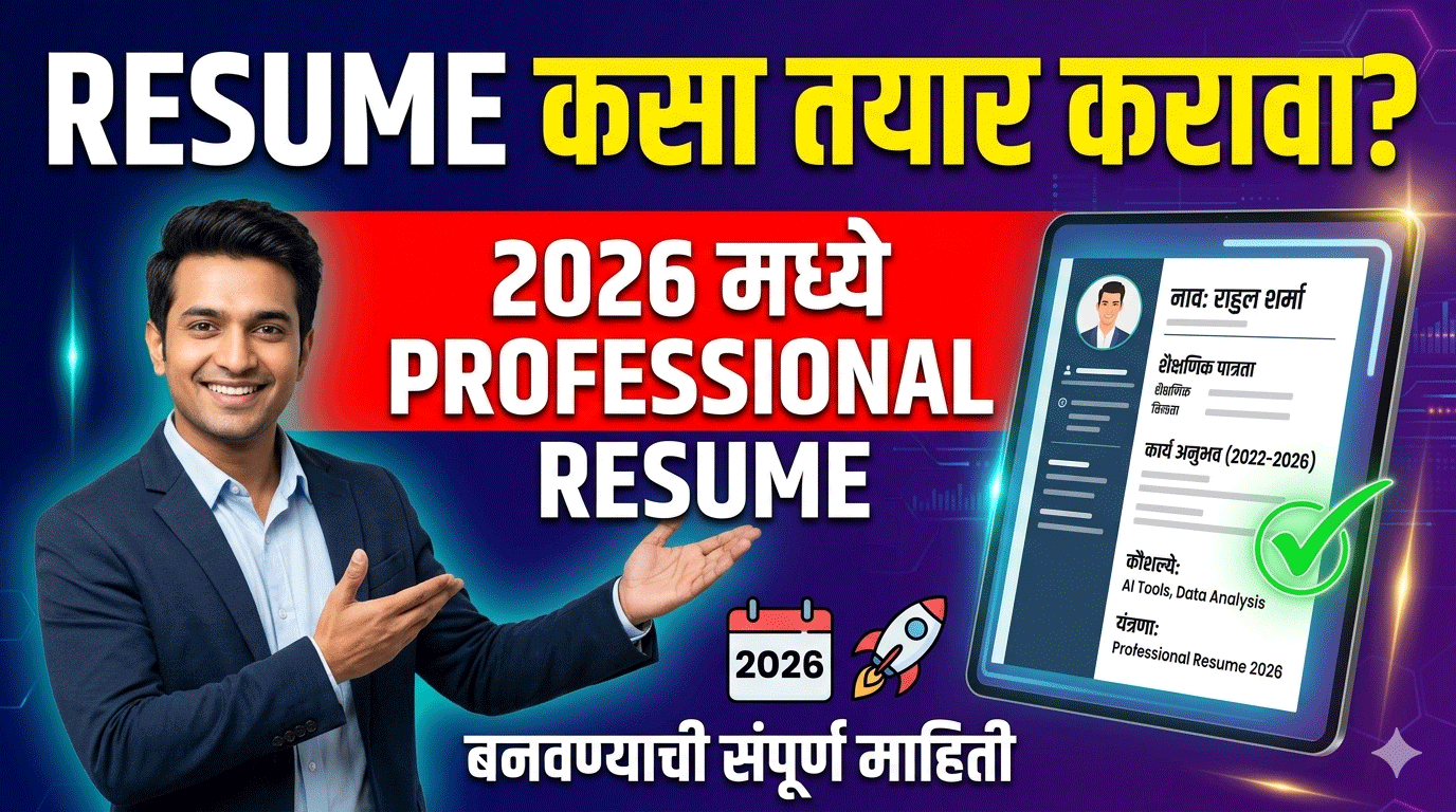 Resume कसा तयार करावा